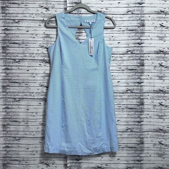 Southern Tide Baxlee Seersucker Shift Dress - Picture 3 of 12